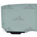RIGHT REAR DOOR GLASS GREY W/HARDWARE SEKURIT
